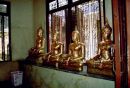 Row of Buddha's, Golden Buddha Temple, Bangkok